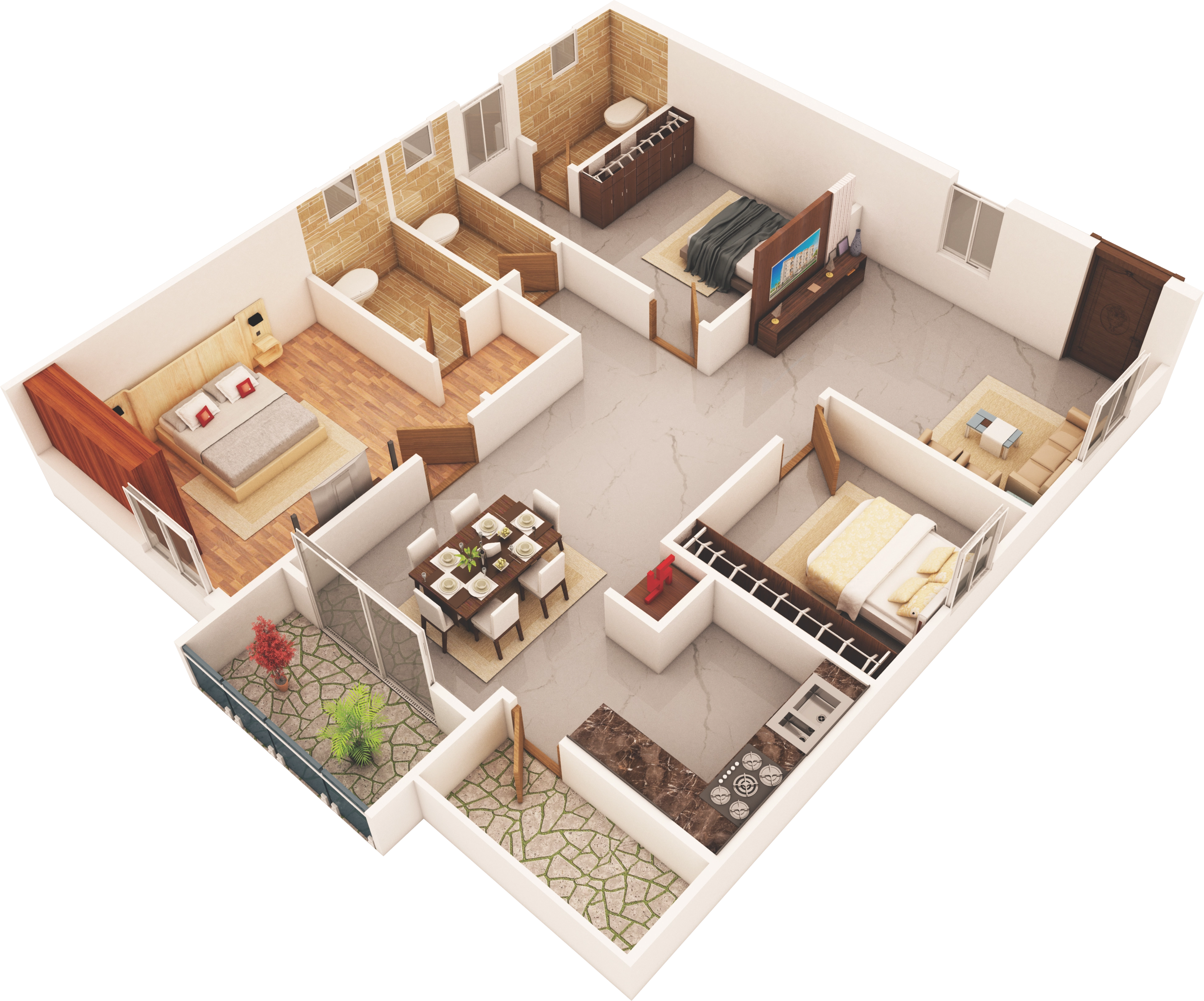 Type B Floor Plan